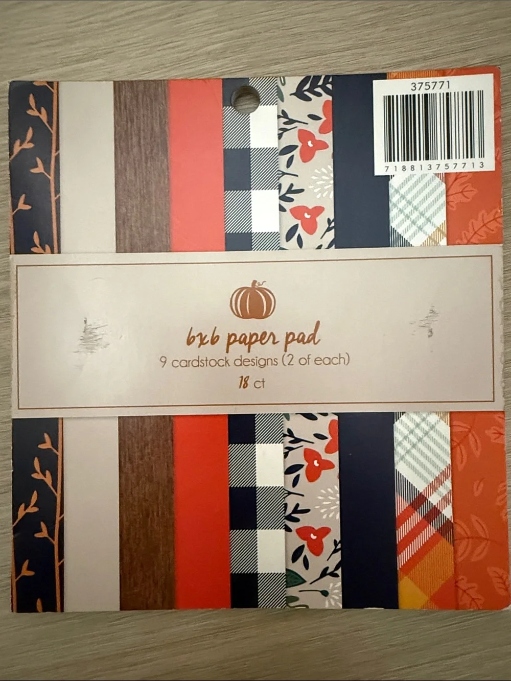 Assorted Patterned Scrapbook Paper Packs - Mixed Holiday & Chevron Prints
